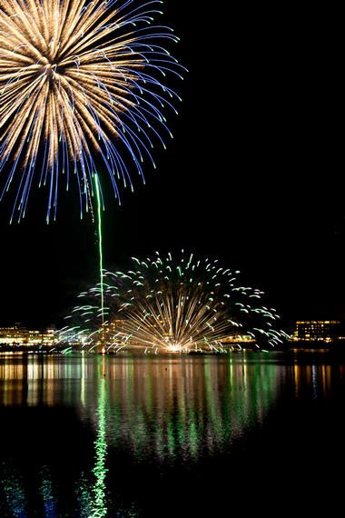 Fireworks at Waterfront