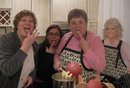 Donna Spikes and gang with PD