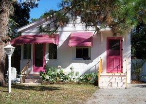 pink flamingo cottage
