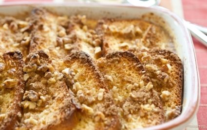 Baled Eggnog French Toast