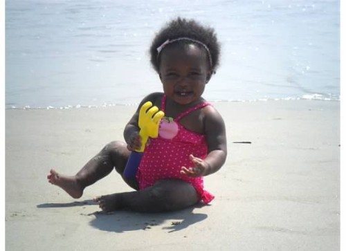 Gabby loves her Tybee Island visits.