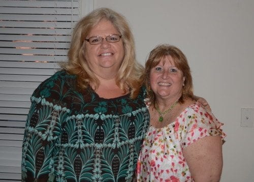 Mermaid Reservationists Jan and Denise