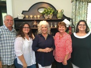 YCI Guests with Paula Deen in Savannah