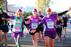 Rock n Roll Marathon Runners in Savannah