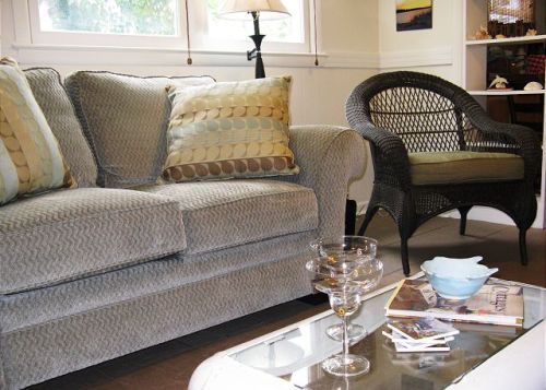 pile your christmas gifts under the fruit trees