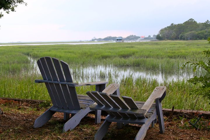 island views. It's a love thing on Tybee Island.