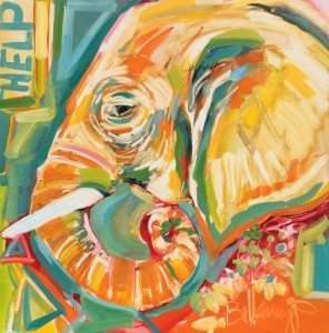 the elegance of elephants: an afternoon safari soiree