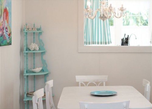 happy color boxes by the sea