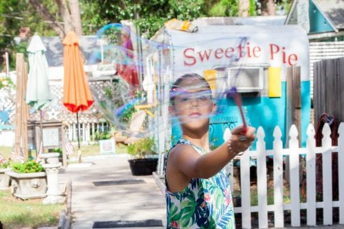 blowing bubbles on tybee island ga