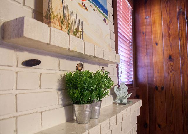 the mantel at beach haven cottage