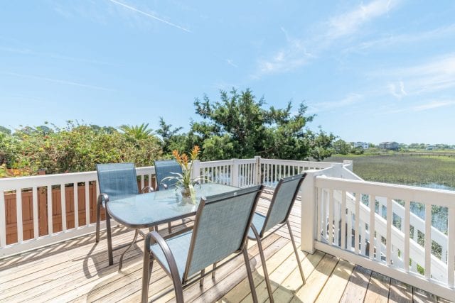 a view of a tybee island marsh