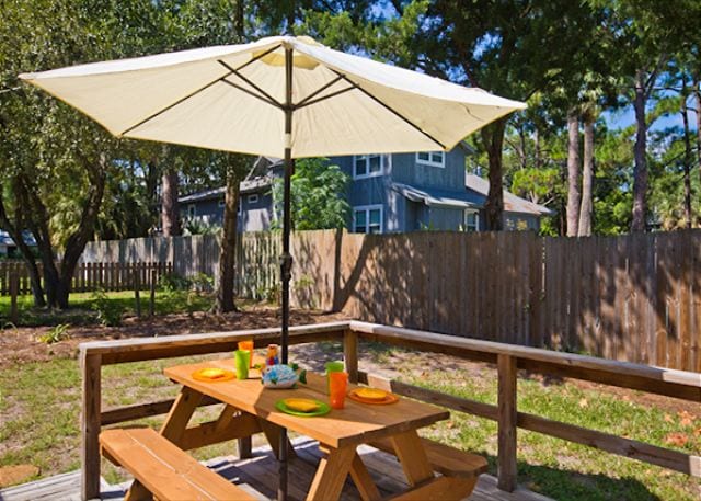 all set for a picnic at livin the dream cottage on tybee island ga