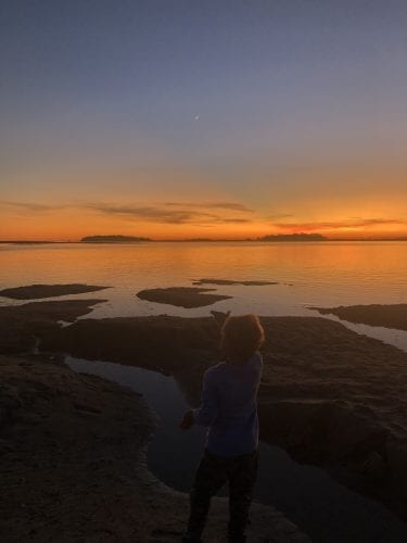 tybee island sunset