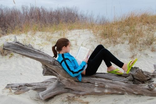 tybee island reading nook