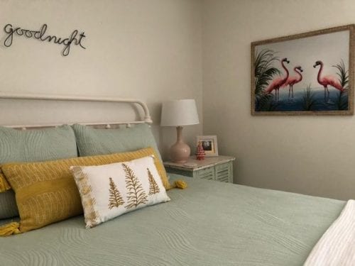 the sail loft bedroom at christmas