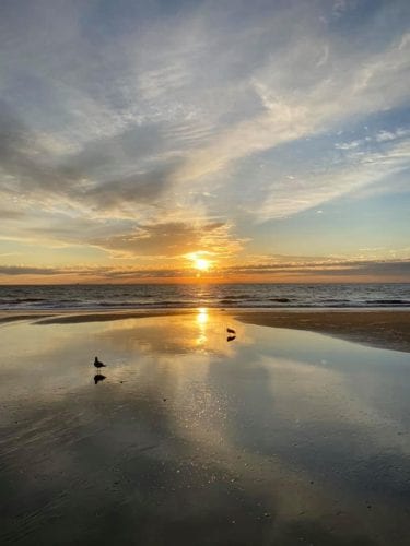 the midwest mermaid morning beach walk