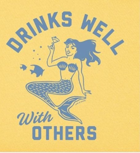 The Midwest Mermaid drinks well with others