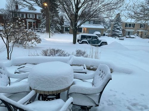 snow in chicago the midwest mermaid