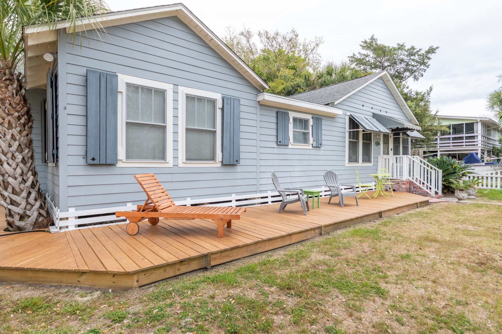 remote work and play at blue heron cottage