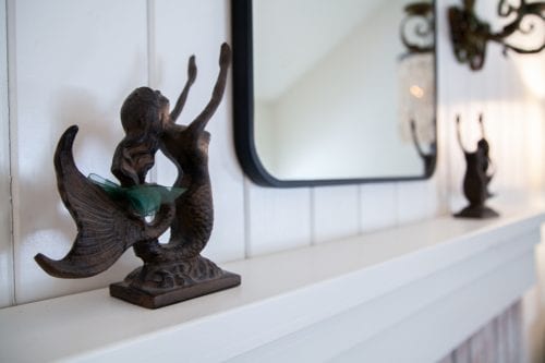 blue skies mermaid deco