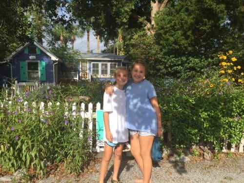 beth thrasher at fish camp cottage