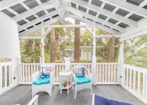 august is awesome on the fish camp back porch