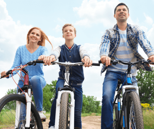 family bike rides on tybee island