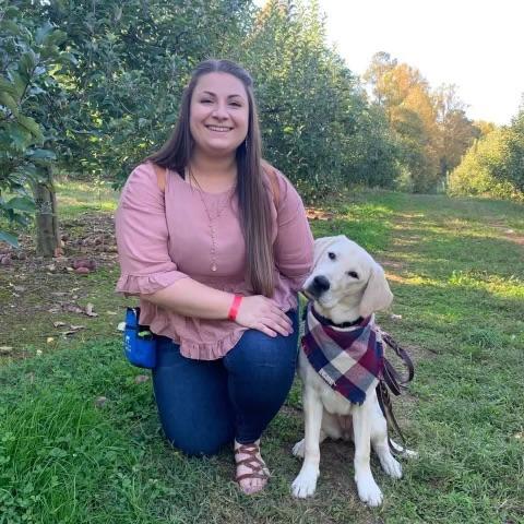 a puppy raiser's love