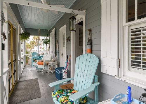 Ms Opal's Cottage porch chairs