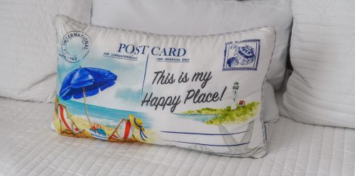 Woodie's Place accent pillow