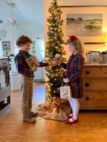 the lane twins at christmas